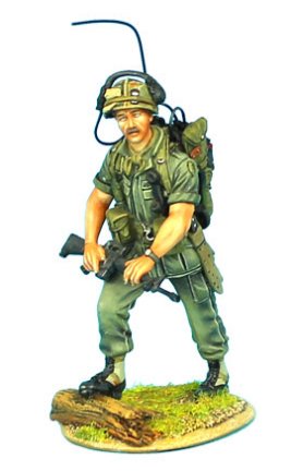 VN018 US 25th Infantry Division Browning M2 MG Team by First Legion 