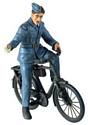 RAF Ground Crewman on Bicycle