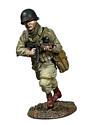 U.S. 101st Airborne, 506th PIR E Company Lt. Ronald Speirs Running with Thompson, 1944-45