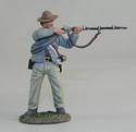 Confederate Infantry in Slouch Hat w/Blanket Roll - Standing Firing