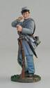 Confederate Infantry Standing Tearing Cartridge in Frock Coat #1