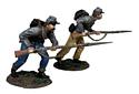 "Rebel Steel" Confederates Charging with Bayonets Levelled