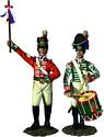 "The King’s Shilling" British Recruiting Sergeant and Drummer, 1812-16