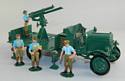 Thornycroft Anti-Aircraft Truck & 4 Man Service Detachment