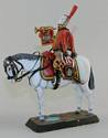 French Hussar Trumpeter, Napoleonic Wars - 90mm