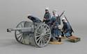 75mm Cannon with Crew - French Foreign Legion