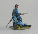 Union Dismounted Cavalry Helping Trooper Vignette