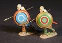 Two Persian Kardake Infantry - White Caps