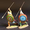 Two Persian Kardake Infantry - White Caps
