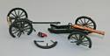 Battle Damaged Cannon and Limber