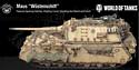 World of Tanks "Maus Wüstenschiff" - Premium Edition