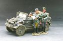German Kubelwagen Car with Figures