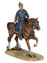 Prussian Infantry Mounted Officer with Binoculars