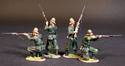 Four Infantry, 3rd Battalion 60th King's Royal Rifle Corps