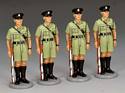 A Set of 4 x At Attention Constables