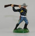 Cavalry Soldier Clubbing with Rifle