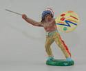 Indian Chief with Spear & Shield