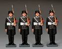 Leibstandarte At Attention x 4