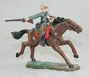 Mounted Confederate Soldier with Rifle