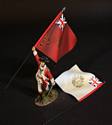 Standard Bearer with Choice of Flags, British Marines