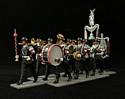 German Military Band 12 Figures Set