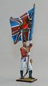 British 51st Light Infantry Regiment Ensign Standard Bearer - King's Colors