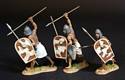 Egyptian Chariot Runners - Brown & White Shields