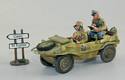 Summer Schwimwagen with SS Officer and Driver