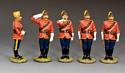 Five Mounties On Parade