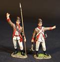 Two Artillery Crew, Rhode Island Train of Artillery, 1775