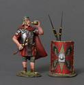 Roman Soldier in Cloak w/Canteen - Imperial Red Shield