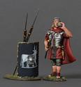 Roman Soldier in Cloak w/Canteen - 9th Legion Black Shield
