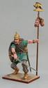 Celtic Warrior with Trophy Heads