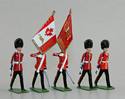 Canadian Governor General's Foot Guards Colors & Escort  Set