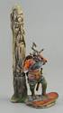 Viking Warrior with Axe and Totem