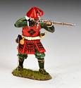Ashigaru Arquebusier Advancing & Firing - Eastern Army