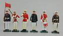 U. S. Marine Barracks 8th & I Marines in Dress Blues & Red Band Uniforms