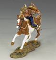 Mounted Warrior with Bow and Arrow
