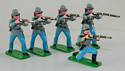 Confederate Infantry Standing & Kneeling Firing