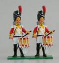 Two Napoleonic War Drummers