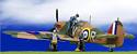 Hawker Hurricane Mk I, RAF No.85 Sqn, Albert Lewis, w/3 Figures