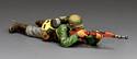 Lying Prone Rifleman