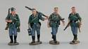 4 Walking Wehrmacht Infantry
