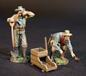 Gold Prospectors with "Rocker Cradle"