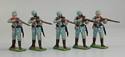 WWII German Infantry Soldiers Standing Firing