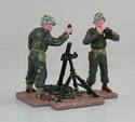 USMC WW2 Mortar Team