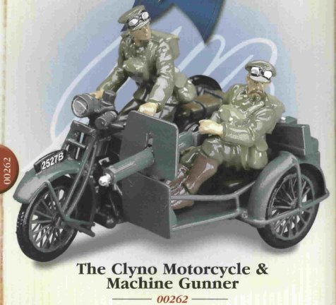 The Clyno Motorcycle and Machine Gunner