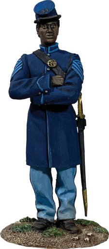 Sergeant Major Lewis Douglass, 54th Massachusetts Infantry, American Civil War