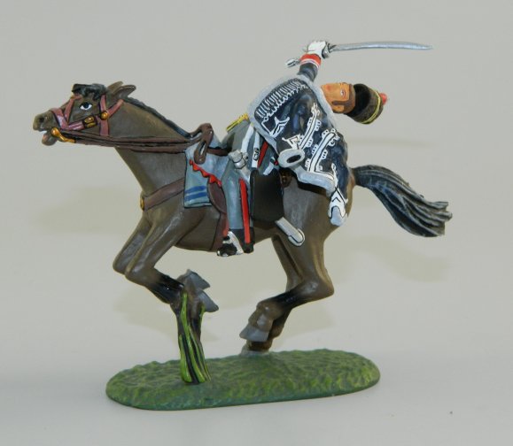 British, 10th Hussars, Trooper Wounded