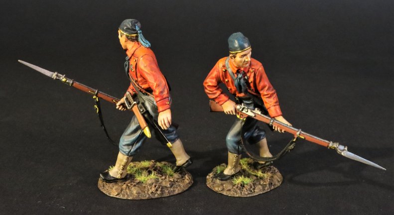 Two Infantry, 11th Regiment New York Volunteer Infantry Zouaves